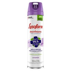 Desinfetante Aerossol Lysoform Lavanda
