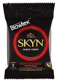Preservativo Blowtex Skyn Texturizado Com 3  UN