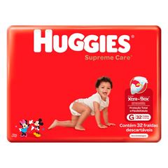 Fralda Descartável Huggies Supreme Extra Mega Tamanho G 32  UN