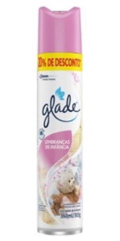 Preço Especial Desodorante Aerossol De Ambiente Glade Lembrança De Infância 20% De Desconto