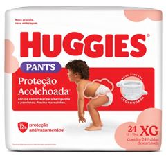 Fralda Descartável Huggies Roupinha Supreme Mega Tamanho XG 24  UN