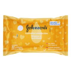 Toalha Umedecida Johnson's Baby Limpeza Suave