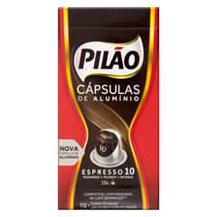 Café Pilão Em Cápsulas Expresso 10 Certificado Utz
