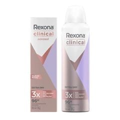Desodorante Aerosol Rexona Clinical Feminino Extra 150ml