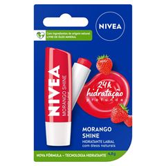 Protetor Labial Nivea Morango 4,8 Gramas