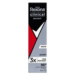 Desodorante Aerosol Rexona Clinical M Sport 150ml