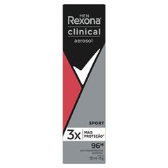 Desodorante Aerosol Rexona Clinical M Sport 150ml