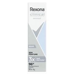 Desodorante Aerosol Rexona Clinical Feminino Sem Perfume 150ml