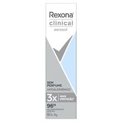 Desodorante Aerosol Rexona Clinical Feminino Sem Perfume 150ml