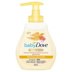 Sabonete Líquido Infantil Baby Dove Hidratação Glicerinada 200ml