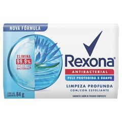 Sabonete Rexona Antibacteriano Limpeza Profunda 84g