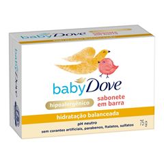 Sabonete Infantil Baby Dove Hidratante Balanceada 75g
