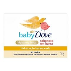 Sabonete Infantil Baby Dove Hidratante Balanceada 75g