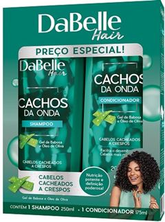 Shampoo E Condicionador Dabelle Cachos Da Onda 250/200 ML