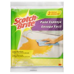 Pano Para Limpeza Scotch Brite Enxuga Fácil