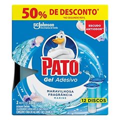 Preço Especial Gel Pato Marine Refil 50% Grátis Com 2  UN