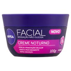 Creme Nivea Facial Hidratante Noturno 100 Gramas