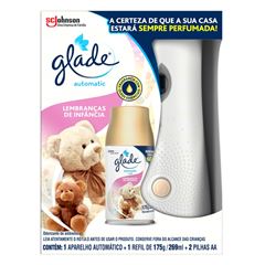 Aparelho Glade Automático 3 Em 1 Lembrança De Infância (Jarro)