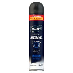 Desodorante Aerosol Suave Masculino Invisible 200ml