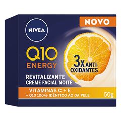 Creme Nivea Facial Q10 Antissinais Noite com Vitamina C