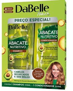 Shampoo E Condicionador Dabelle Abacate Nutritivo 250/200 ML