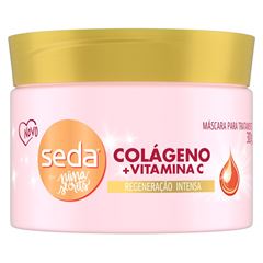 Máscara Seda Colágeno e Vitamina C 300 Gramas