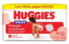 Fralda Descartável Huggies Roupinha Supreme Hiper Tamanho G 60  UN