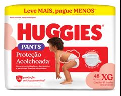Fralda Descartável Huggies Roupinha Supreme Hiper Tamanho XG 48  UN