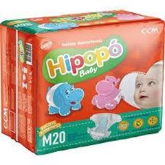 Fralda Descartável Hipopó Baby Jumbinho Tamanho M