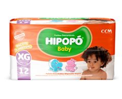 Fralda Descartável Hipopó Baby Jumbinho Tamanho XG