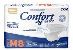 Fralda Descartável Geriátrica Confort Master Tamanho M