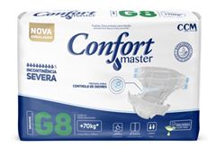 Fralda Descartável Geriátrica Confort Master Tamanho Grande