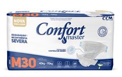 Fralda Descartável Geriat Confort Master Econômica Tamanho M