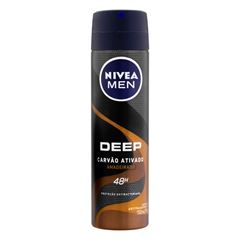 Desodorante Aerossol Nivea Masculino Deep Amadeirado Carvão Ativado