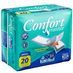 Absorvente Geriátrico Confort Master Multiuso com 20  UN