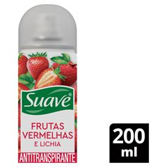 Desodorante Aerosol Suave Feminino Frutas Vermelhas 200ml