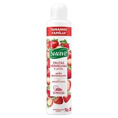 Desodorante Aerosol Suave Feminino Frutas Vermelhas 200ml