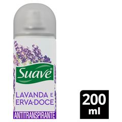 Desodorante Aerosol Suave Feminino Lavanda Erva-Doce 200ml