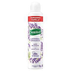 Desodorante Aerosol Suave Feminino Lavanda Erva-Doce 200ml