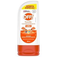 Preço Especial Repelente Off! Loção Família Oferta Especial