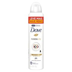 Desodorante Aerossol Dove Feminino Invisible 250 ML Leve Mais Pague Menos