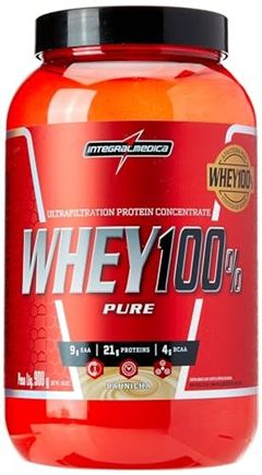 Whey 100% Baunilha Integral Médica Pote