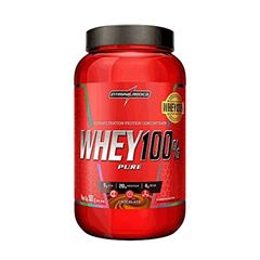 Whey Protein 100 Por Cento Pure Chocolate 900 Gramas Pote