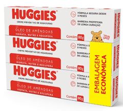 Creme Preventivo de Assaduras Huggies Supreme Care 80 Gramas