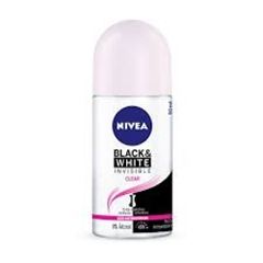 Desodorante Roll-On Nivea Black & White Feminino Pack Com 2 Unidades Leve Mais Pague Menos