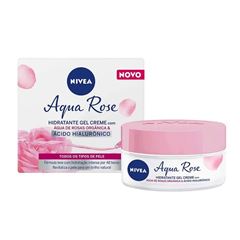Gel Creme Facial Hidratante Nivea Aqua Rose 50 ML