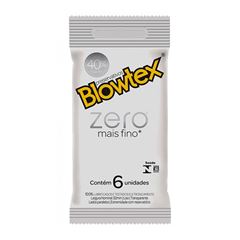 Preservativo Blowtex Zero com 6  UN