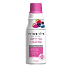 Removedor Sem Acetona Beira Alta 450ml Fruta Vermelha