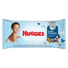 Toalha Umedecida Huggies Tripla Ação 88  UN