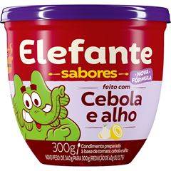 Extrato de Tomate Elefante Saborizado Cebola e Alho Pote